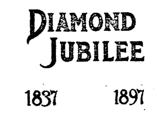 DIAMOND JUBILEE 1837 1897 logo