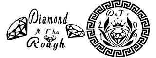 DIAMOND N THE ROUGH DNTR 2014 logo