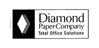DIAMOND PAPER COMPANY TOTAL OFFICE SOLUTIONS logo
