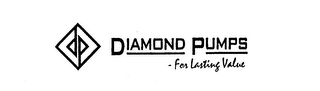 DIAMOND PUMPS - FOR LASTING VALUE logo