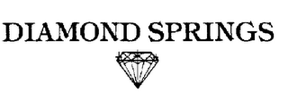 DIAMOND SPRINGS logo