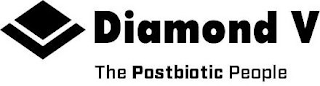 DIAMOND V THE POSTBIOTIC PEOPLE logo
