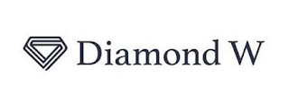 DIAMOND W logo