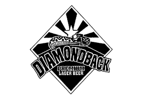 DIAMONDBACK PREMIUM LAGER BEER logo