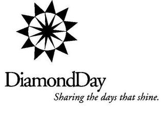 DIAMONDDAY SHARING THE DAYS THAT SHINE. logo