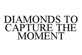 DIAMONDS TO CAPTURE THE MOMENT logo