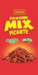 DIANA FAVORI MIX PICANTE CORNBITS VALIENTES PALITOS SPICY LIME logo