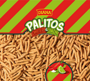 DIANA PALITOS CHILTEPE & LIMÓN PALITOS DE MAÍZ CON SABOR A CHILE Y LIMÓN logo