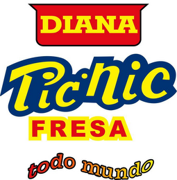 DIANA PICNIC FRESA TODO MUNDO logo