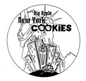 DIANA'S BIG APPLE NEW YORK COOKIES logo