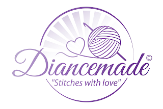 DIANCEMADE "STITCHES WITH LOVE" logo