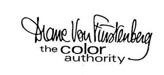DIANE VON FURSTENBERG THE COLOR AUTHORITY logo