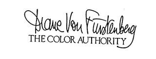 DIANE VON FURSTENBERG THE COLOR AUTHORITY logo