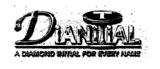 DIANITIAL A DIAMOND INITIAL FOR EVERY NAME logo