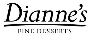 DIANNE'S FINE DESSERTS logo