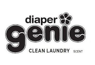 DIAPER GENIE CLEAN LAUNDRY SCENT logo