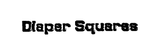 DIAPER SQUARES