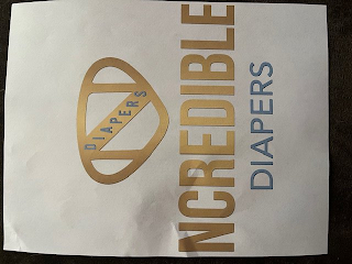 DIAPERS N NCREDIBLE DIAPERS logo
