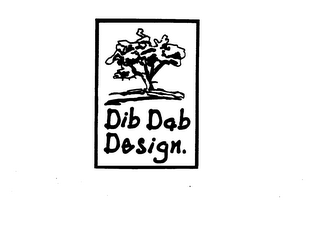 DIB DAB DESIGN. logo