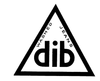 DIB WASHED JEANS logo