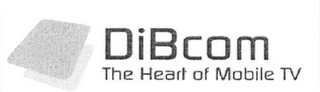 DIBCOM THE HEART OF MOBILE TV logo