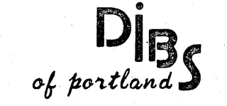 DIBS OF PORTLAND logo