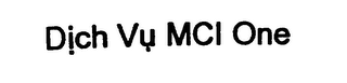 DICH VU MCI ONE logo