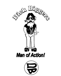 DICK BIGGERS DB MAN OF ACTION! DB logo