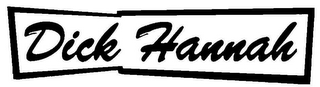 DICK HANNAH logo