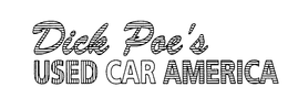 DICK POE'S USED CAR AMERICA logo