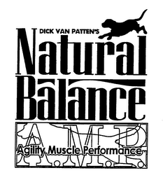 DICK VAN PATTEN'S NATURAL BALANCE A. M. P. AGILITY MUSCLE PERFORMANCE logo