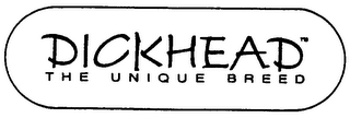 DICKHEAD THE UNIQUE BREED logo
