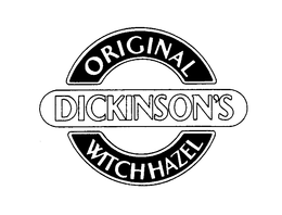 DICKINSON'S ORIGINAL WITCH HAZEL logo