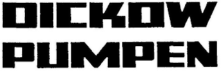 DICKOW PUMPEN logo