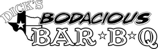 DICK'S BODACIOUS BAR-B-Q logo