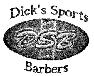 DICK'S SPORTS BARBERS DSB logo