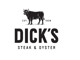 DICK'S STEAK & OYSTER EST. 1938 logo