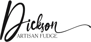 DICKSON ARTISAN FUDGE logo