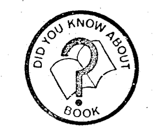 DID YOU KNOW ABOUT BOOK? logo
