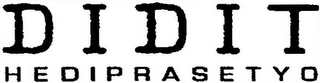DIDIT HEDIPRASETYO logo
