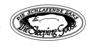 DIE SCHLAFENDE GANS THE SLEEPING GOOSE logo