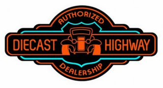 DIECAST HIGHWAY AUTHORIZED DEALERSHIP logo