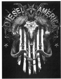 DIESEL AMERICA DAF logo
