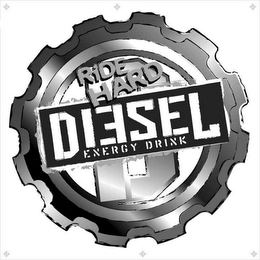 DIESEL ENERGY DRINK RIDE HARD logo