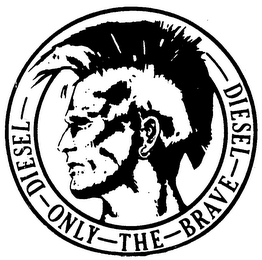 DIESEL-ONLY-THE-BRAVE-DIESEL logo
