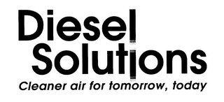 DIESEL SOLUTIONS CLEANER AIR FOR TOMORROW, TODAY logo