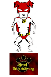 DIESEL THE WONDER-DOG logo