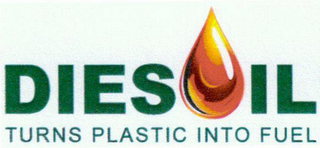 DIESOIL TURNS PLASTIC INTO FUEL logo