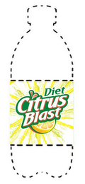 DIET CITRUS BLAST logo