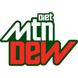 DIET MTN DEW logo